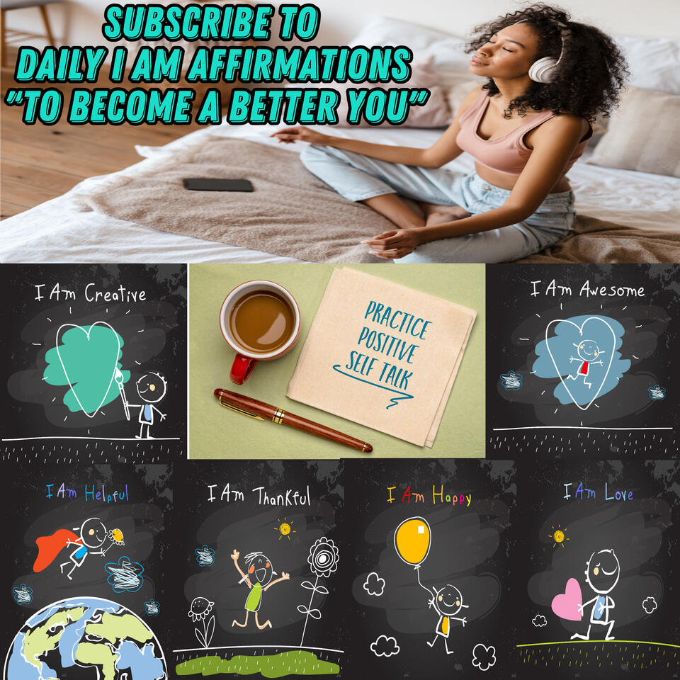 Spoken Wordplay Podcast Community- Daily I Am Affirmations with Relaxing Meditation and Study Music