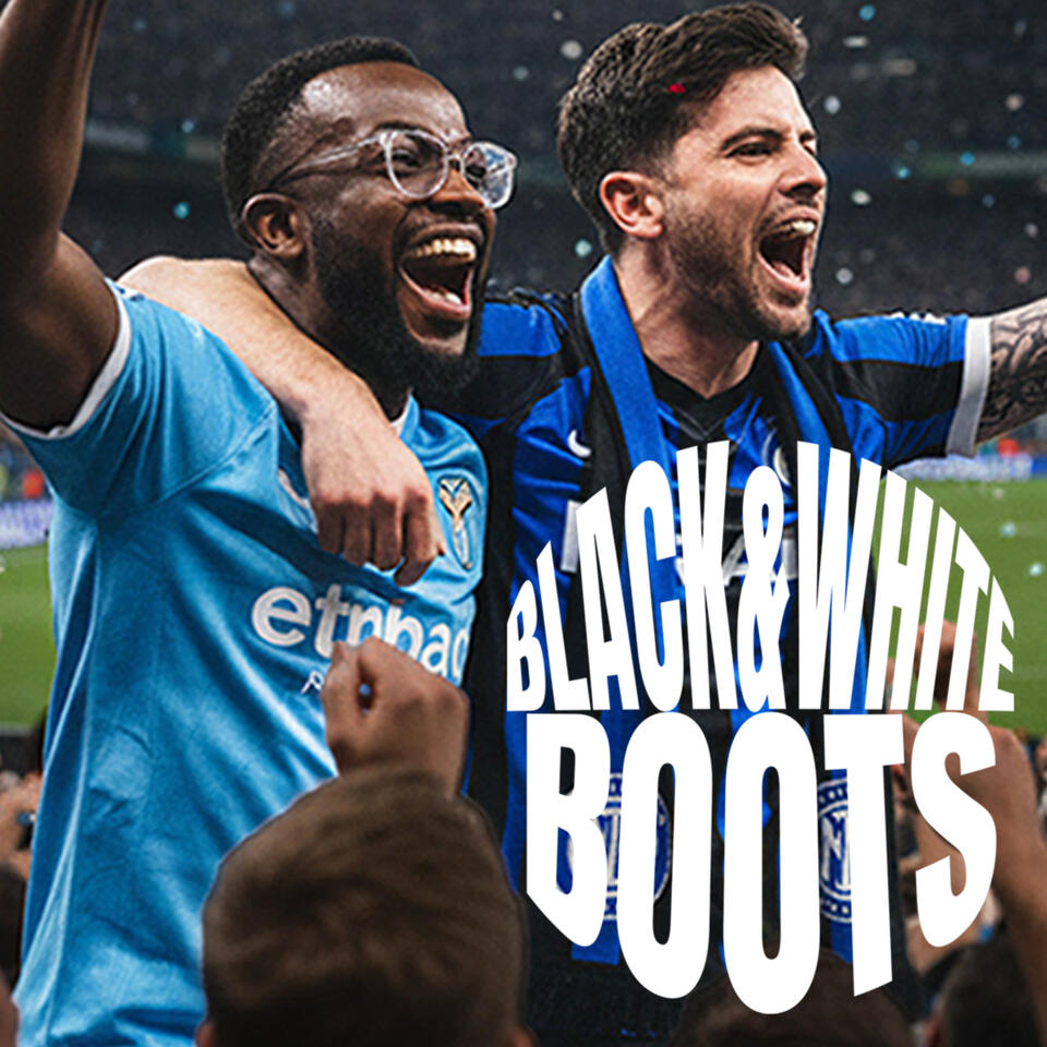 Black and White Boots