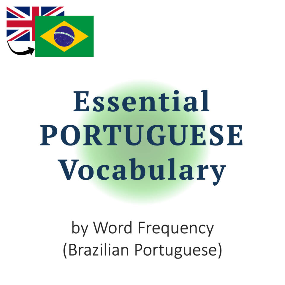 Essential Portuguese Vocabulary by Word Frequency | Brazilian Portuguese