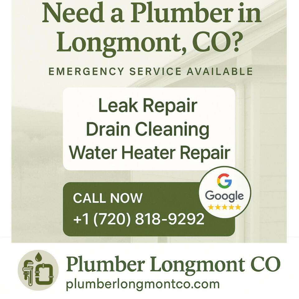 Plumber Longmont CO - Expert Plumbing Tips & Home Solutions