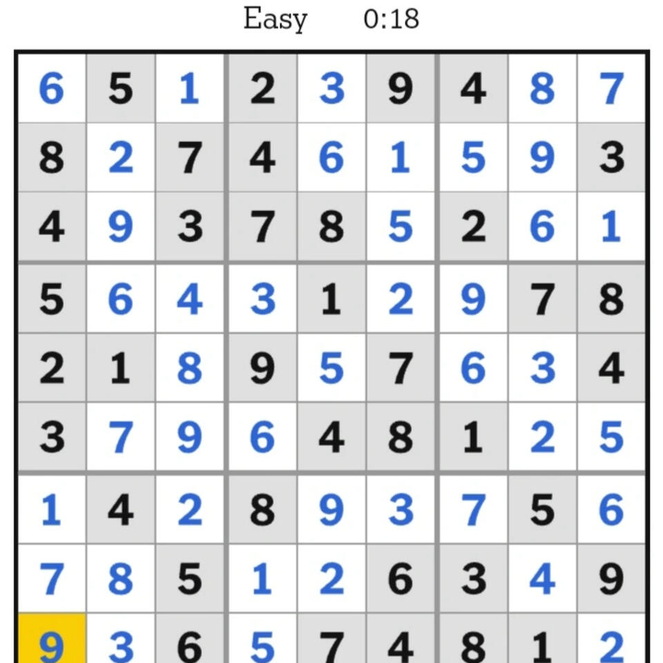 Sudoku Easy