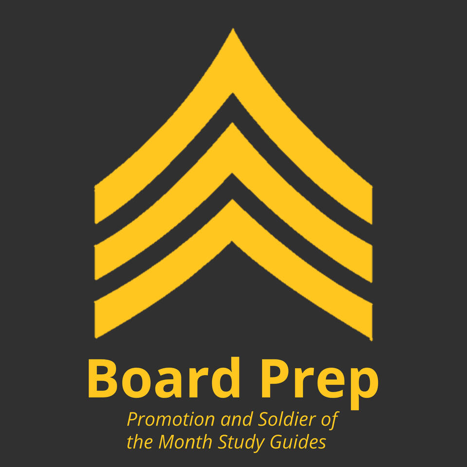 Board Prep - Promotion and Soldier of the Month Study Guides