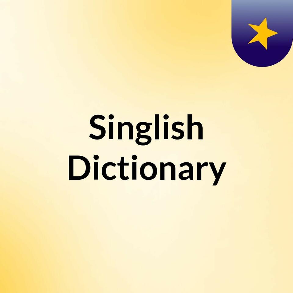 Singlish Dictionary