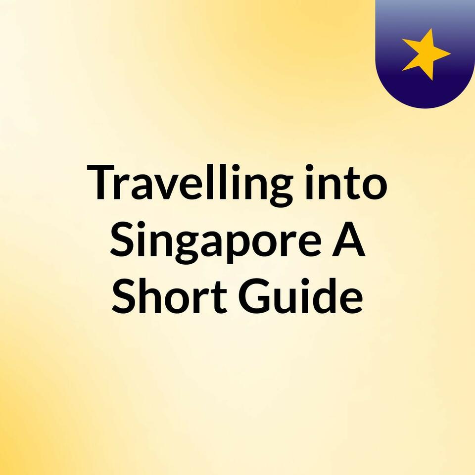 Travelling into Singapore: A Short Guide