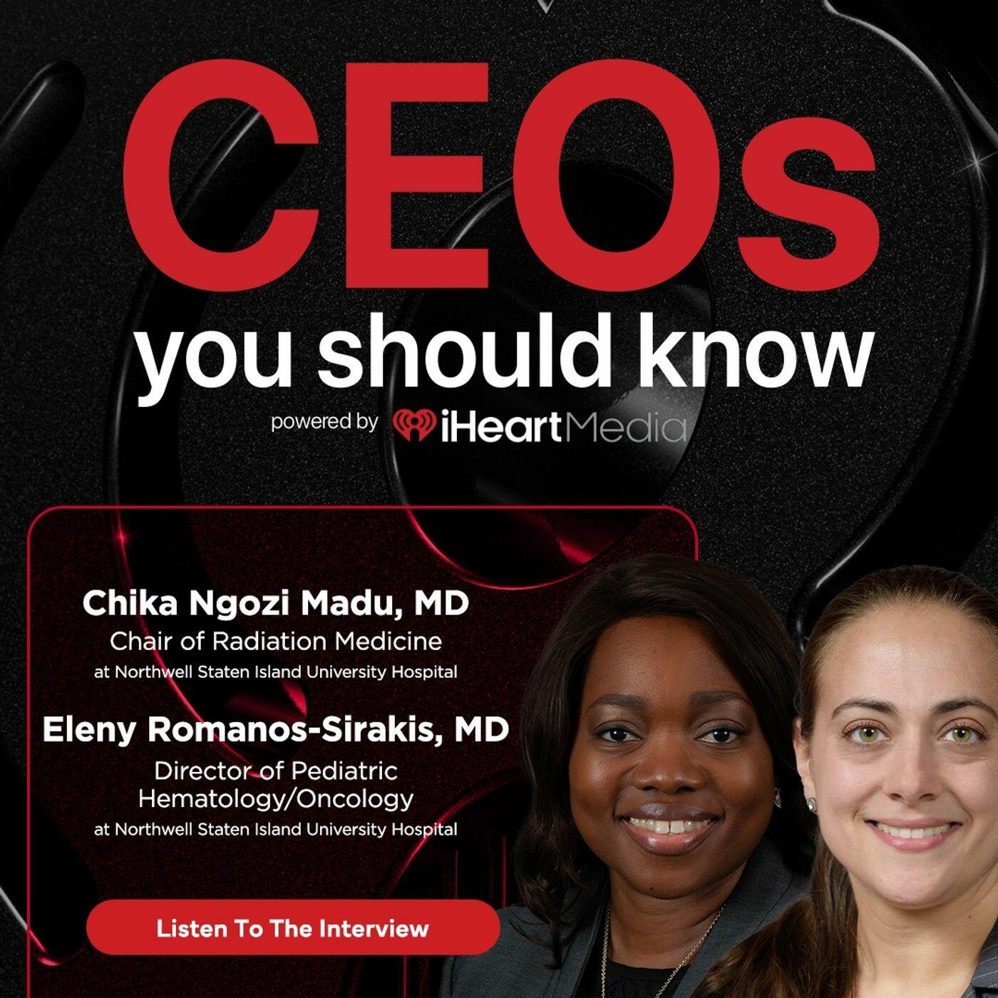 Dr. Chika Madu & Dr. Eleny Romanos-Sirakis of Northwell Staten Island University Hospital