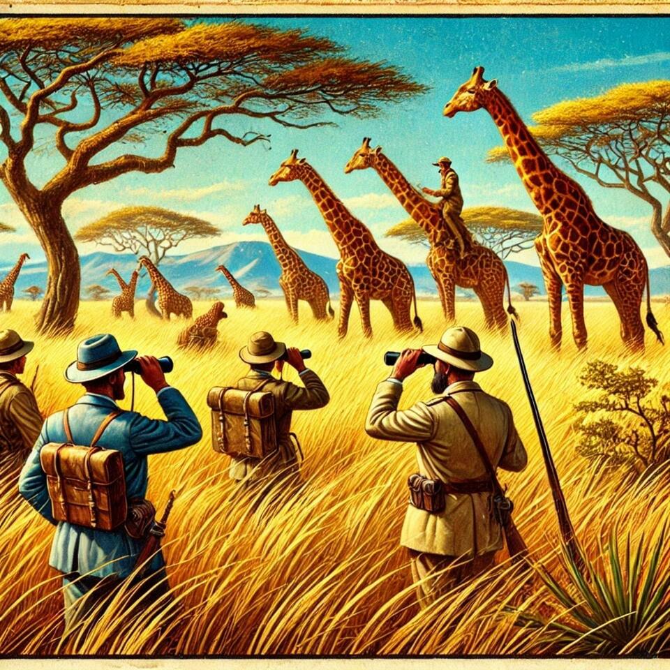 Giraffe Hunters