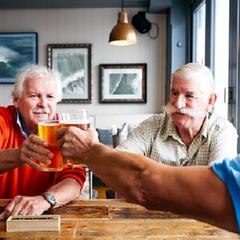 British lads still meet weekly for a pint after almost 60 years (Smile File) - Steve & Gina in the Morning Podcast