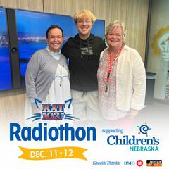 Steve and Gina's Children's Radiothon Podcast - Lisa and son Brady Luke - Steve & Gina in the Morning Podcast