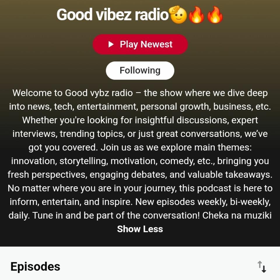 Good vibez radio🫡🔥🔥
