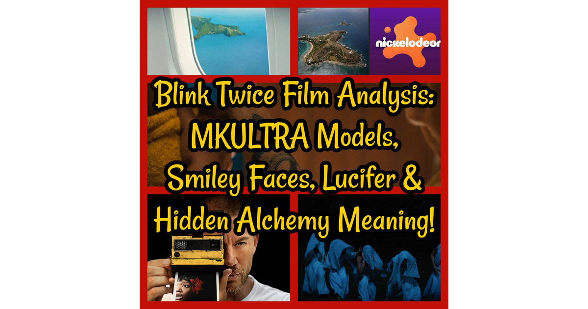 Blink Twice Film Analysis MKULTRA Models, Smiley Faces, Lucifer