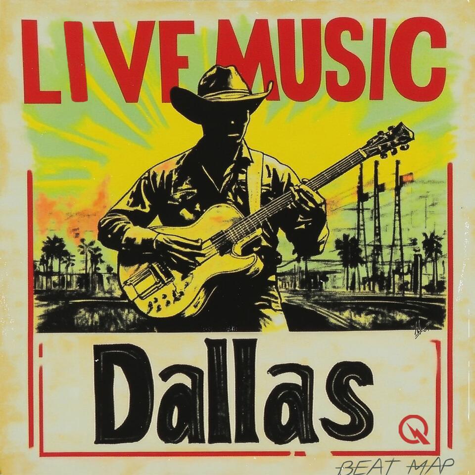 Live Music Dallas - Beat Map