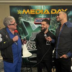 WrestleMania: WWE's Tag Team Champions Finn Balor and Damian Priest - It's Mike Jones