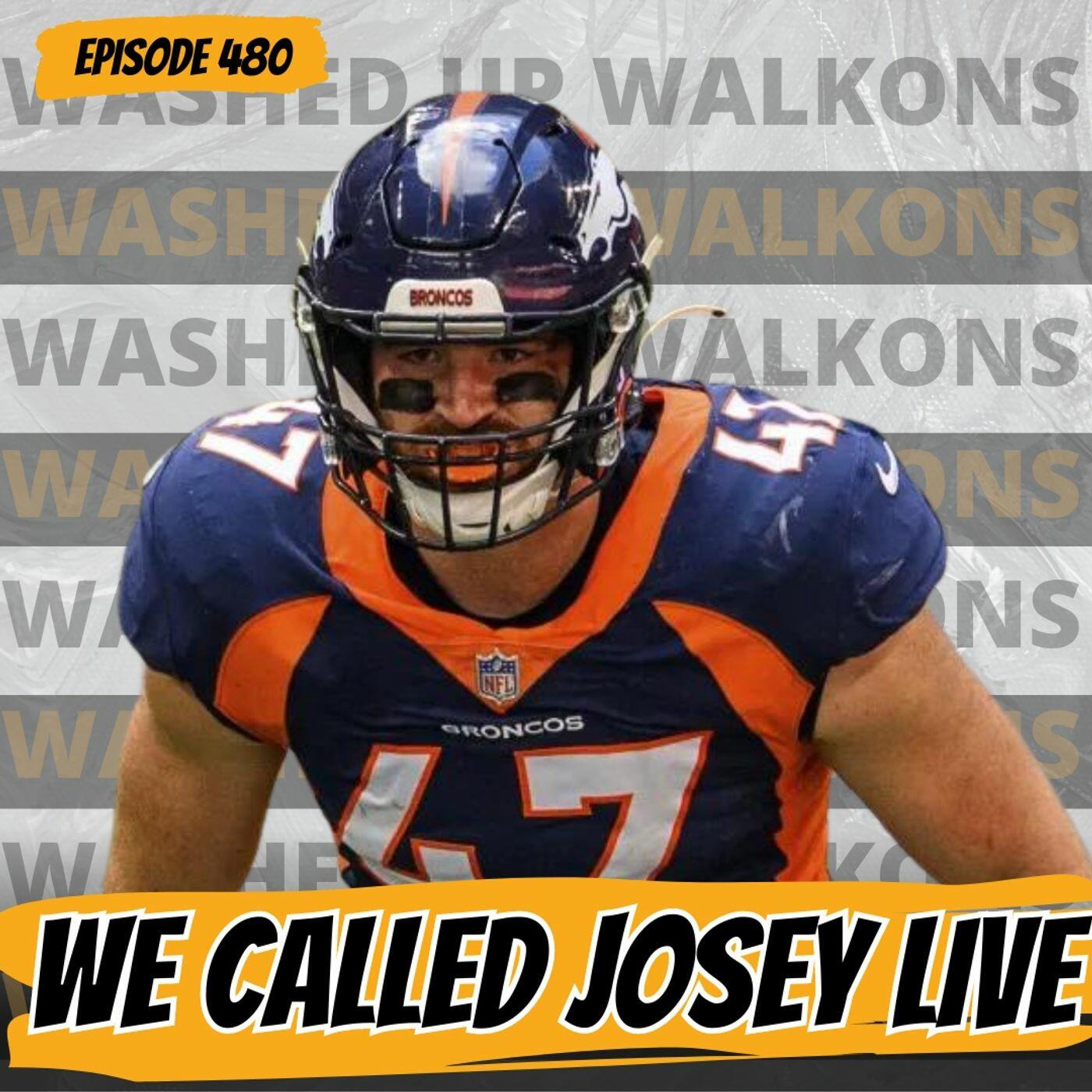 We Called Josey Jewell LIVE | WUW 480 - Washed Up Walkons | IHeart