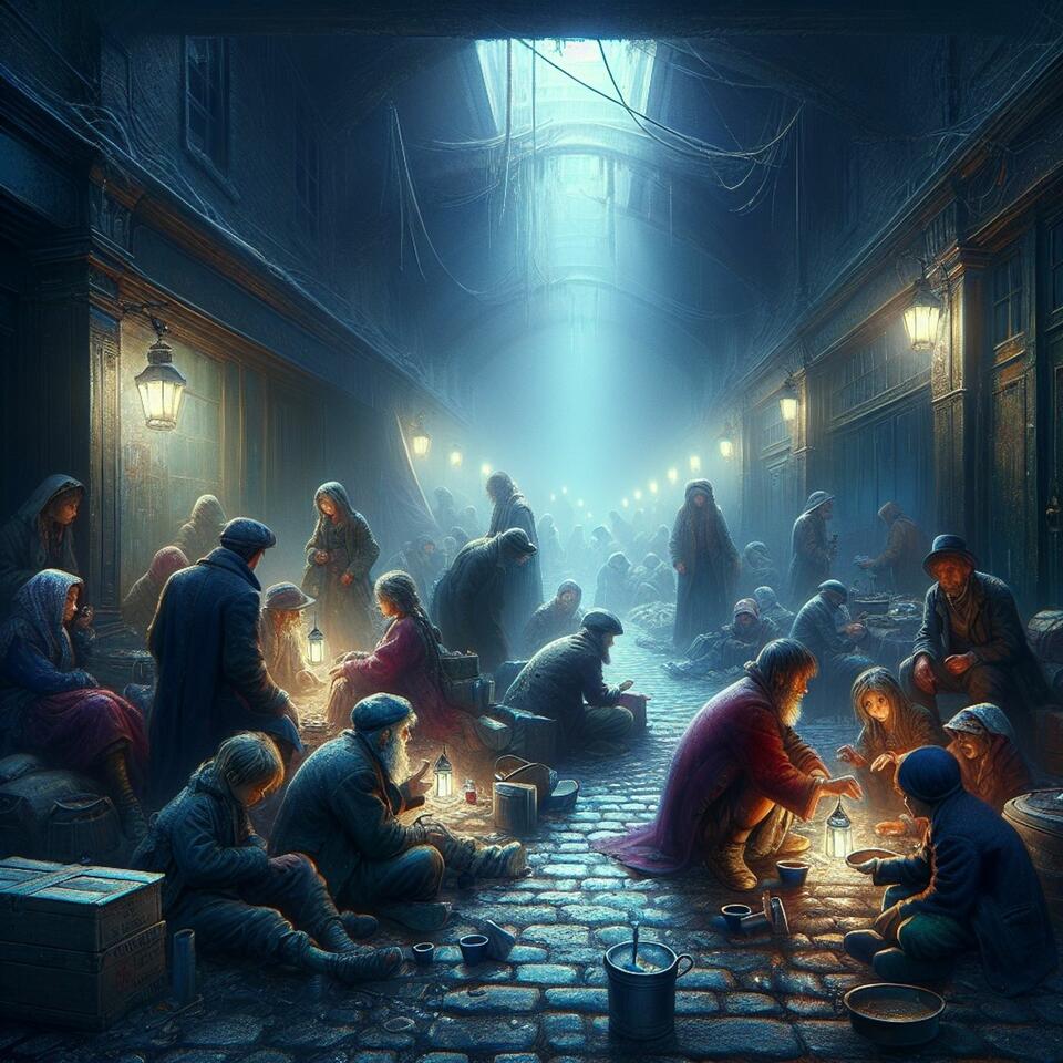 Beggars of Paris