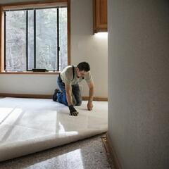 Carpet layer tries to hide the evidence (Joke of the Day) - Steve & Gina in the Morning Podcast