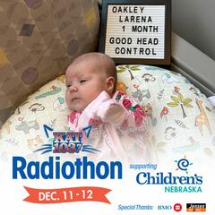 Steve and Gina's Children's Radiothon Podcast - Kayla Regan and daughter Oakley - Steve & Gina in the Morning Podcast