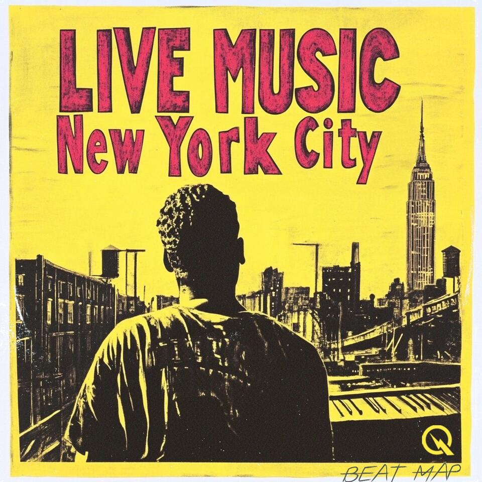 Live Music New York City - Beat Map