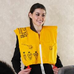 Hear how airline flotation devices make our 'Smile File' Story - Steve & Gina in the Morning Podcast