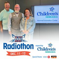 Kat 103.7 Radiothon for Children's Nebraska - NFM - Scott Baker - Steve & Gina in the Morning Podcast