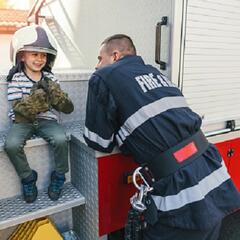 (Joke of the Day) Fireman has a suggestion for a four-year-old dreaming of becoming a firefighter some day - Steve & Gina in the Morning Podcast