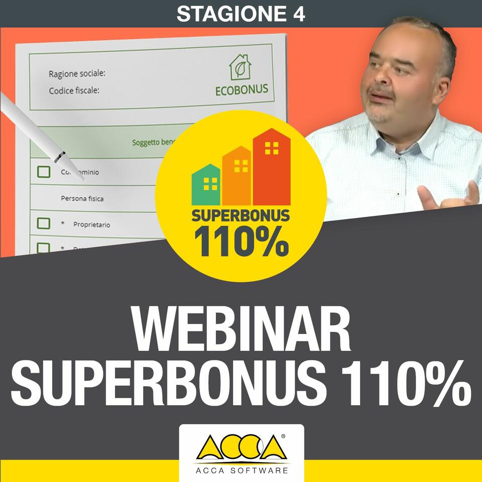 Webinar Superbonus 110% | Stagione 4