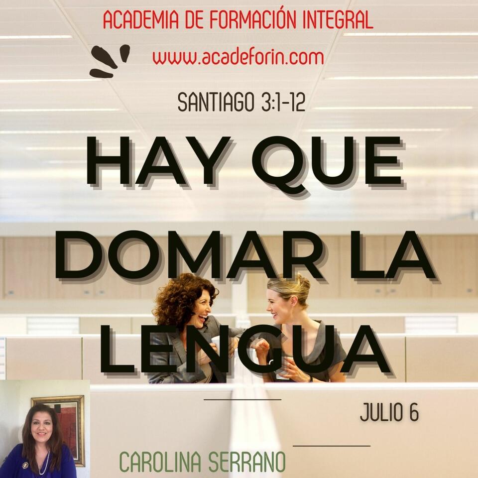 HAY QUE DOMAR LA LENGUA