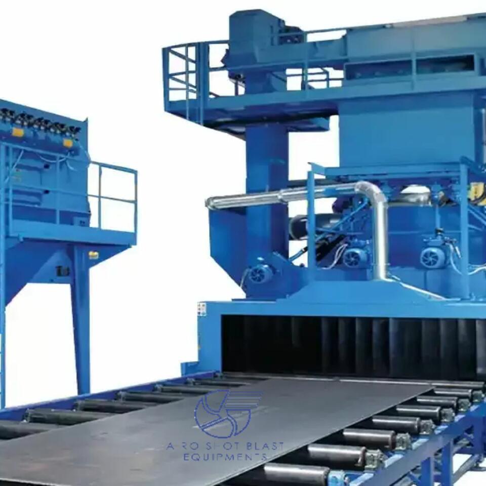 shot blasting machine for steel industry