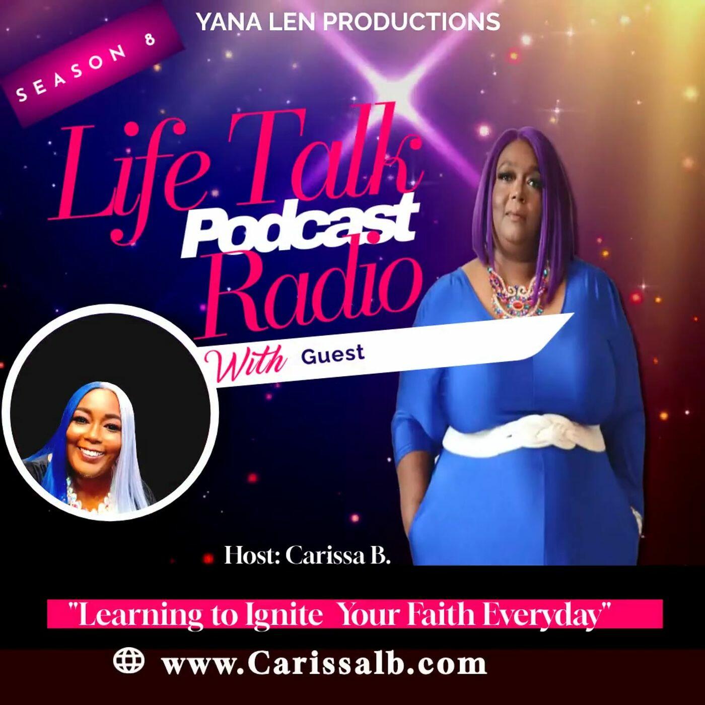 Award Winning L.i.f.e. Talk Radio Show- Host Carissa B. 