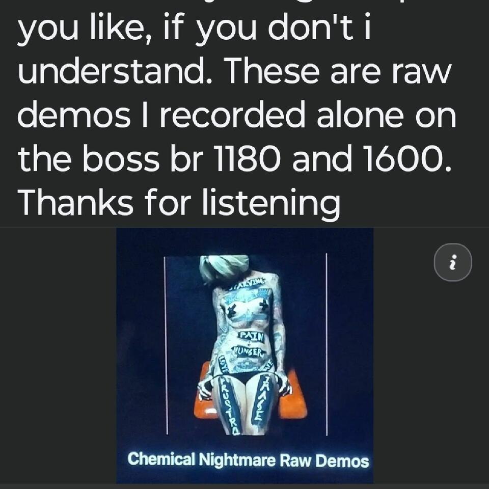 Raws, demos by chemical Nightmare