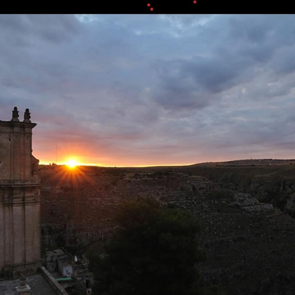 Matera city and landscape