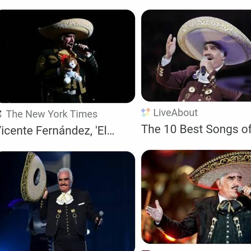 Vicente Fernández Puros Exitos