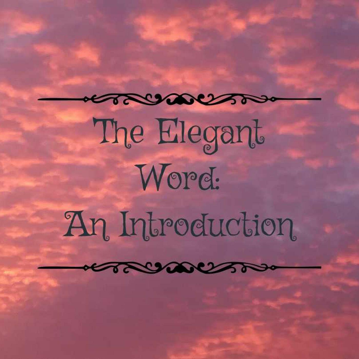 The Elegant Word Poetry And Pain IHeart