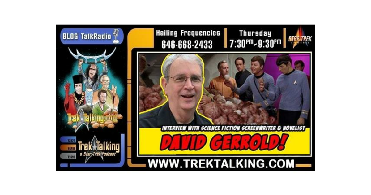 DAVID GERROLD, screenwriter, novelist and actor interview - Trek ...