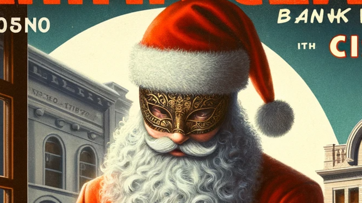 Unwrapping the Truth: The 1927 Santa Claus Bank Heist - Merry Christmas! - True Collar Crime’s 