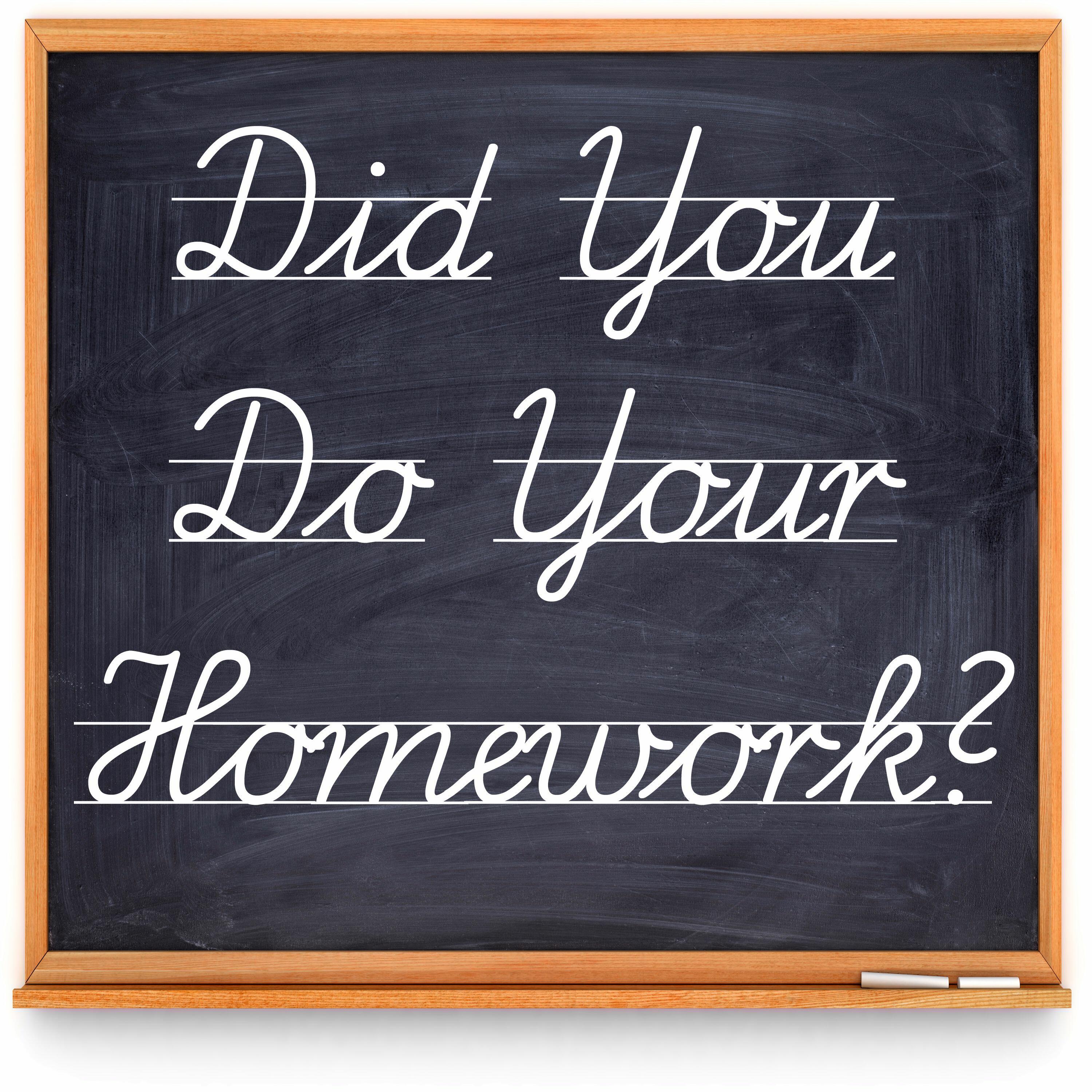 Do you get homework