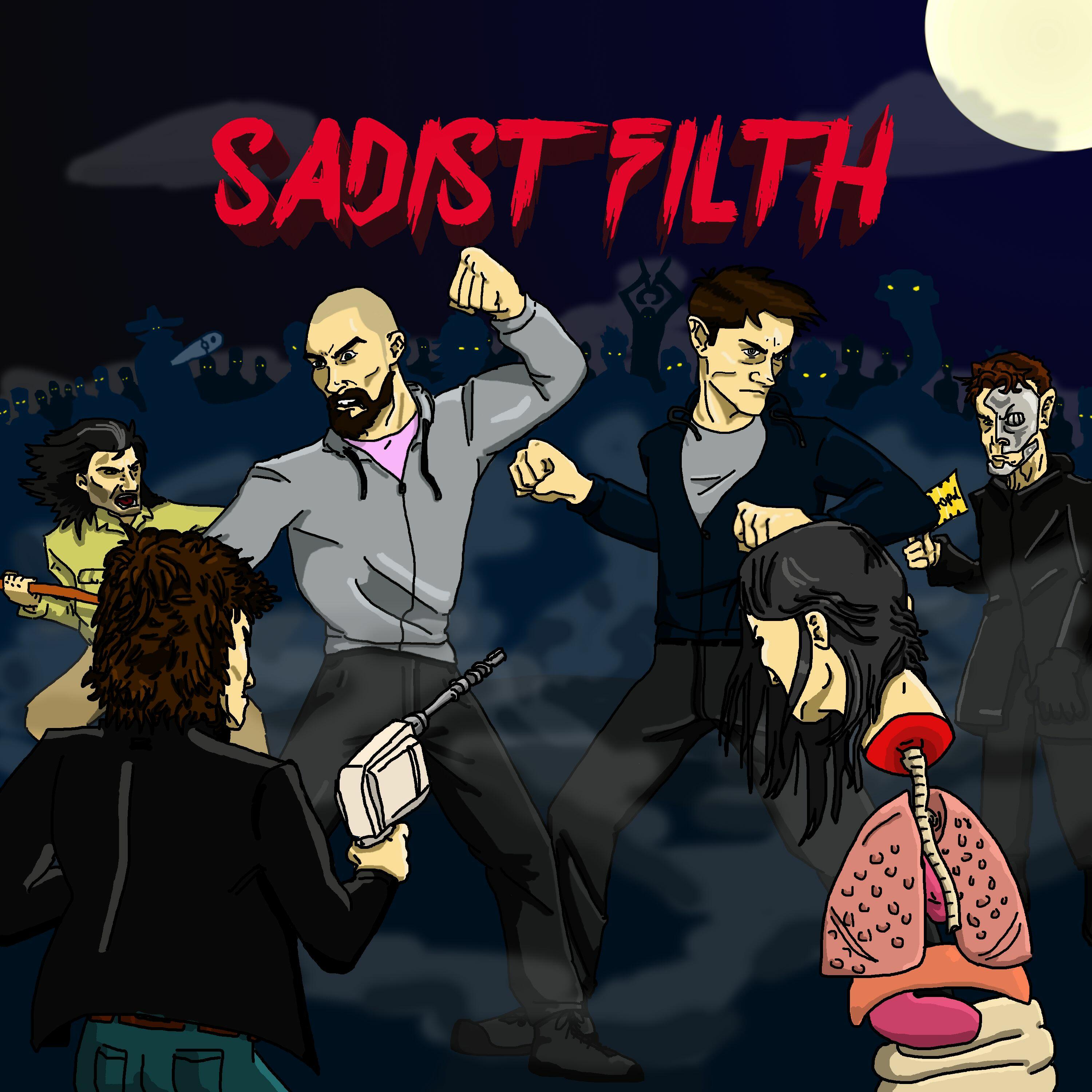 Sadistic night of the creeps текст. Filth Filth 2020. Filth Gutter.