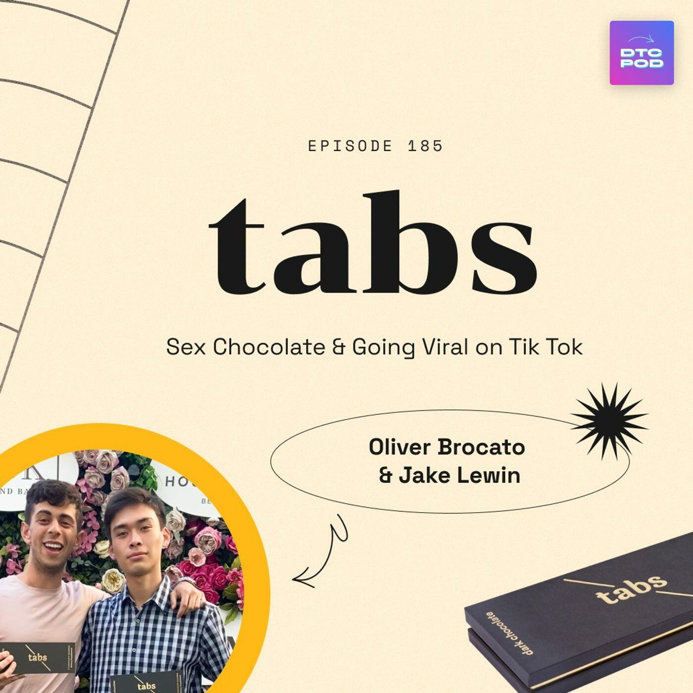 DTC POD Ep. 185] - Oliver Brocato & Jake Lewin, Tabs: Sex Chocolate & Going  Viral on Tiktok