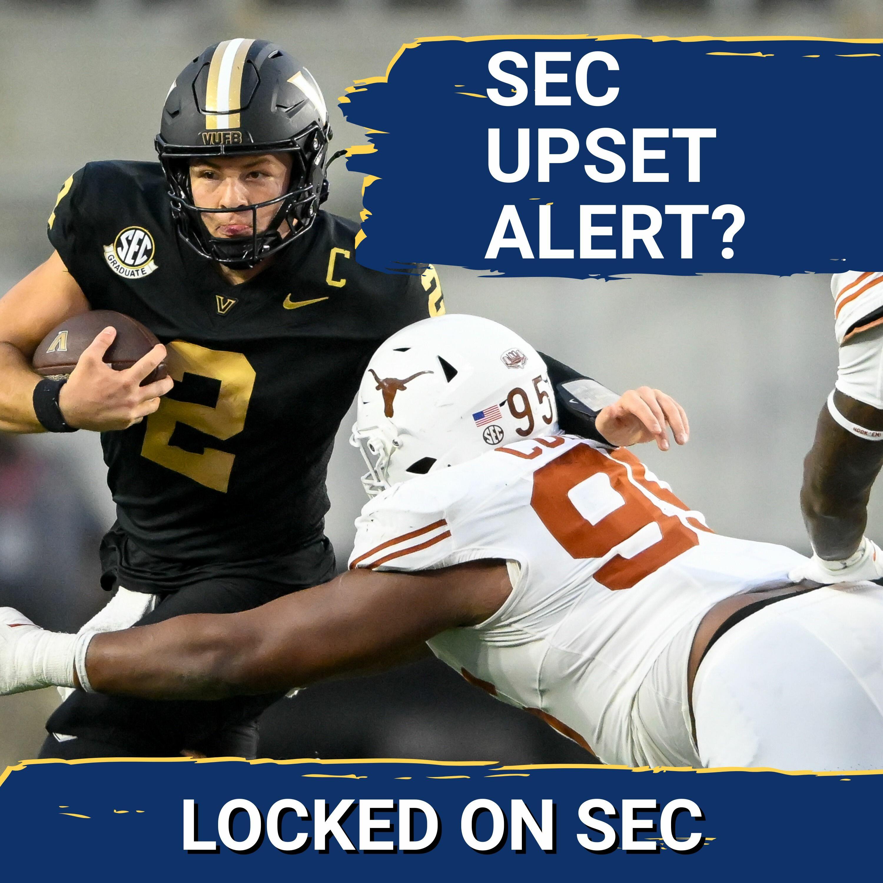 EXCLUSIVE: Peter Burns Predicts Vanderbilt UPSET Over Texas | Geoff Blum is