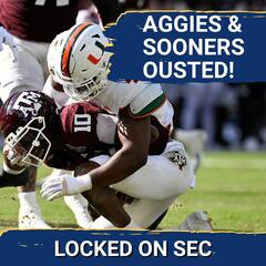 AGONY: Marcel Reed’s Mistakes COST Texas A&M vs. Miami | Tide Rolls Over Sooners in Norman - Locked On SEC – Daily College Football & Basketball Podcast