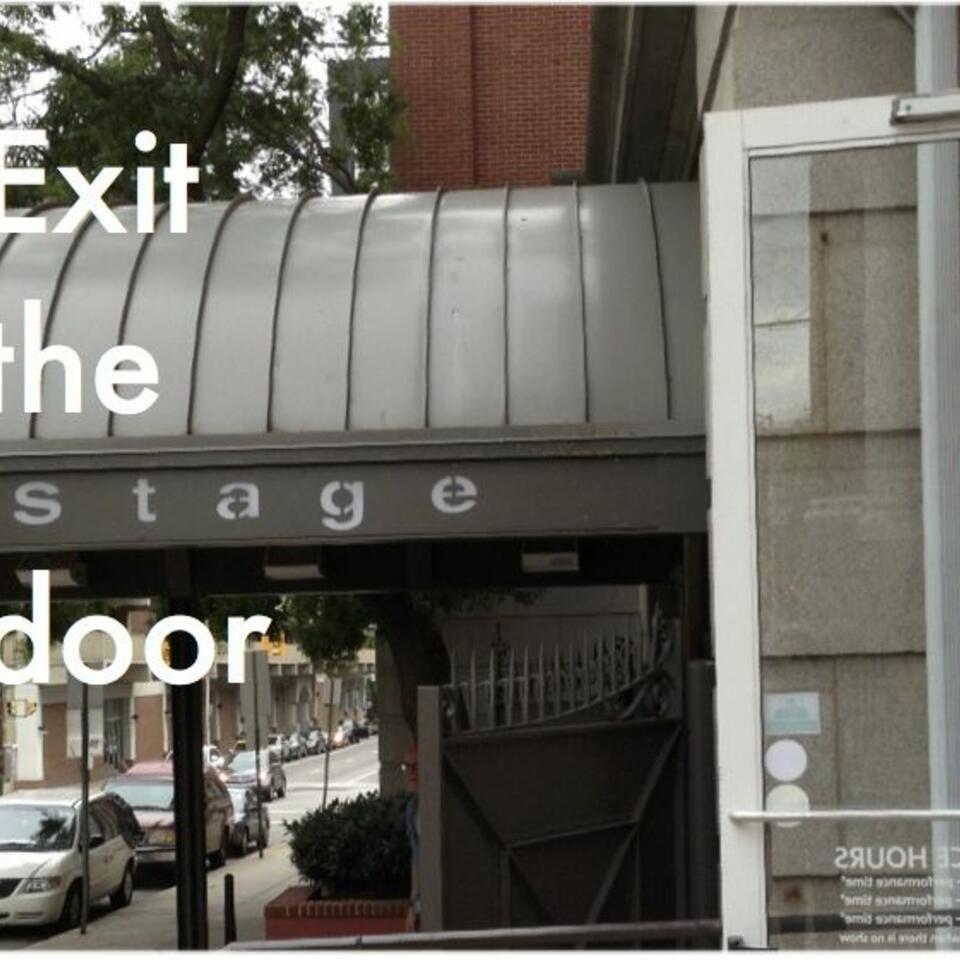 exit the stage door - dcp creative
