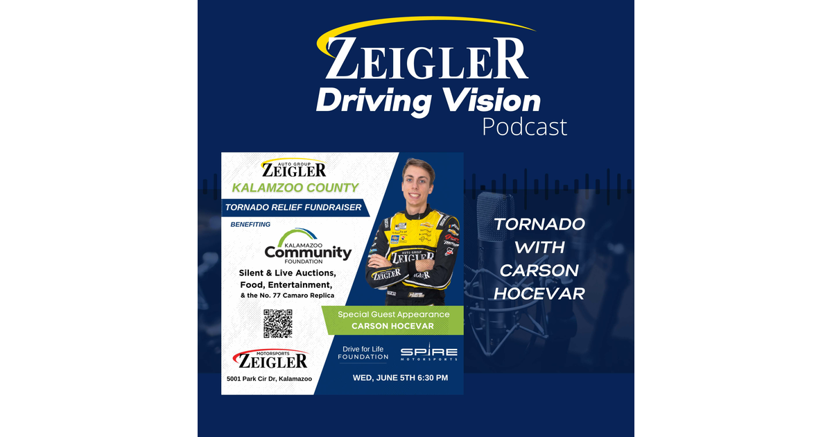 Kalamazoo Tornado with Nascar's Carson Hocevar - Driving Vision Podcast ...