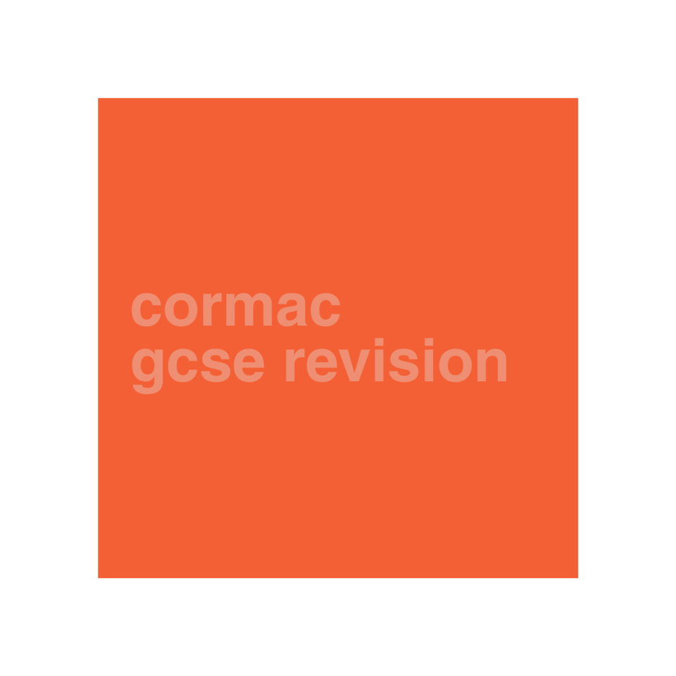 Cormac GCSE Revision
