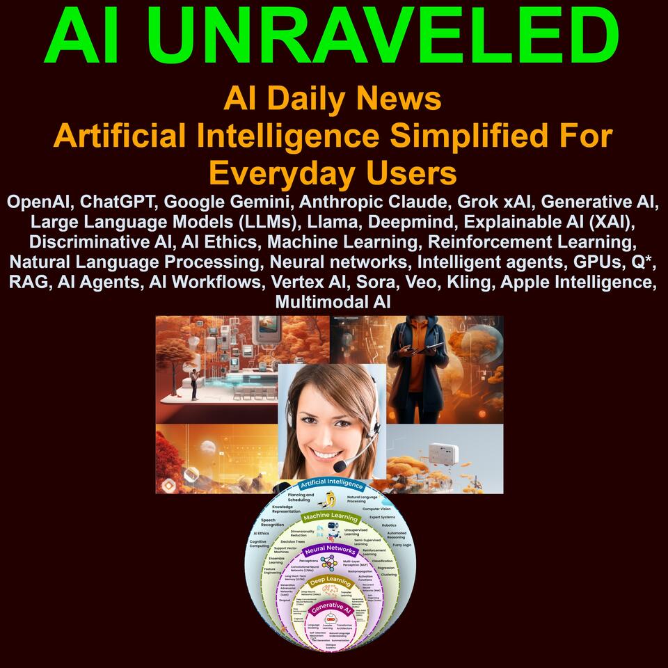 AI Unraveled: Latest AI News & Trends, ChatGPT, Gemini, DeepSeek, Gen AI, LLMs, AI Ethics & Bias