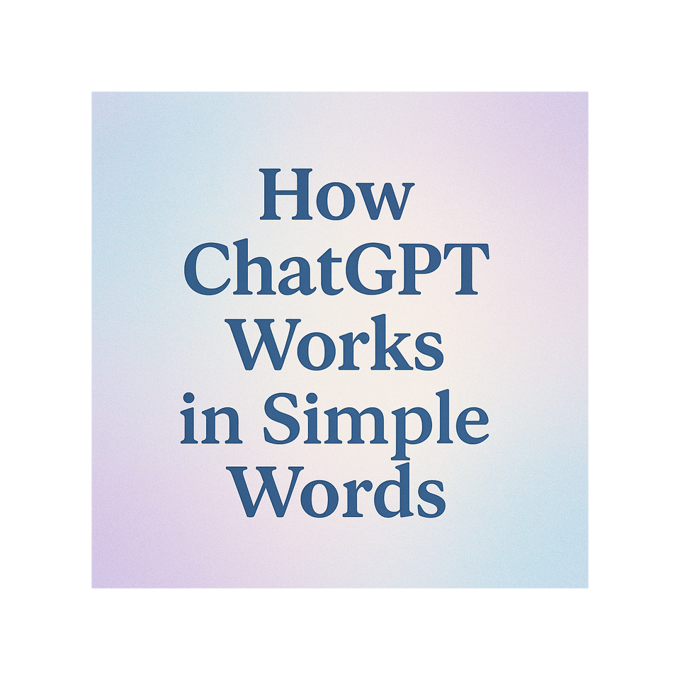 How ChatGPT works in simple words