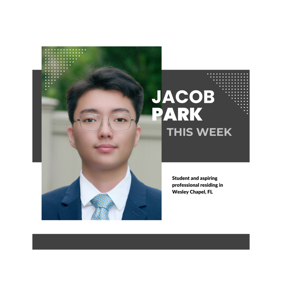 Jacob Park UF: University of Florida Student, Wesley Chapel Resident, and Gainesville Innovator