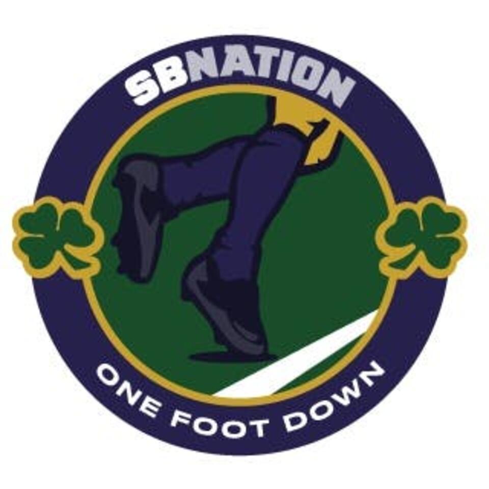 One Foot Down: for Notre Dame Fighting Irish fans