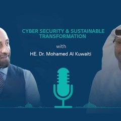 The threat of cyber attacks on sustainable transformation with HE. Dr. Mohamed Al Kuwaiti | COP28 - Trending Echoes Podcast