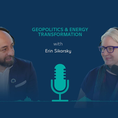 How Geopolitics affects the future landscape of sustainability with Erin Sikorsky | COP28 - Trending Echoes Podcast
