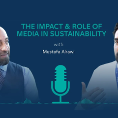 The Impact & Role of Media on Sustainability with Mustafa Alrawi | COP28 - Trending Echoes Podcast