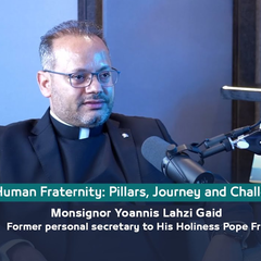 Trending Echoes Podcast | Human Fraternity: Pillars, Journey, and Challenges with Monsignor Yoannis - Trending Echoes Podcast